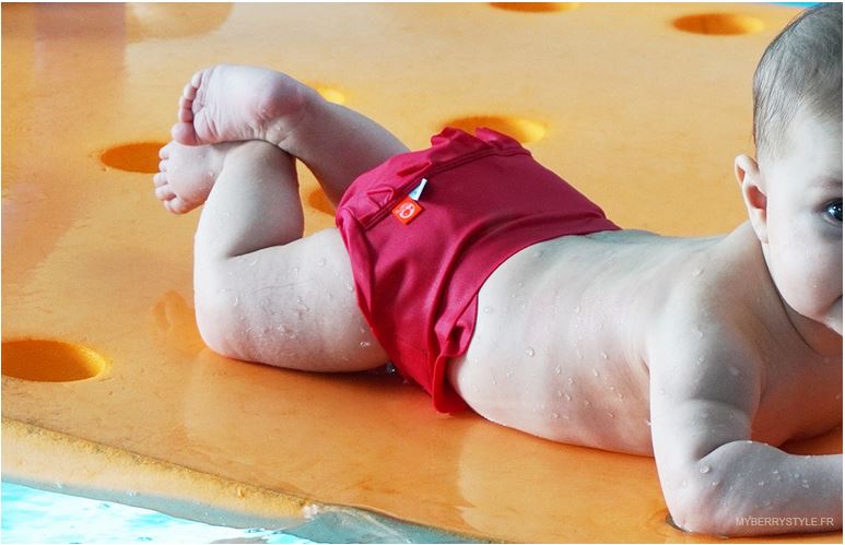 Première fois aux bébés nageurs, en Hamac