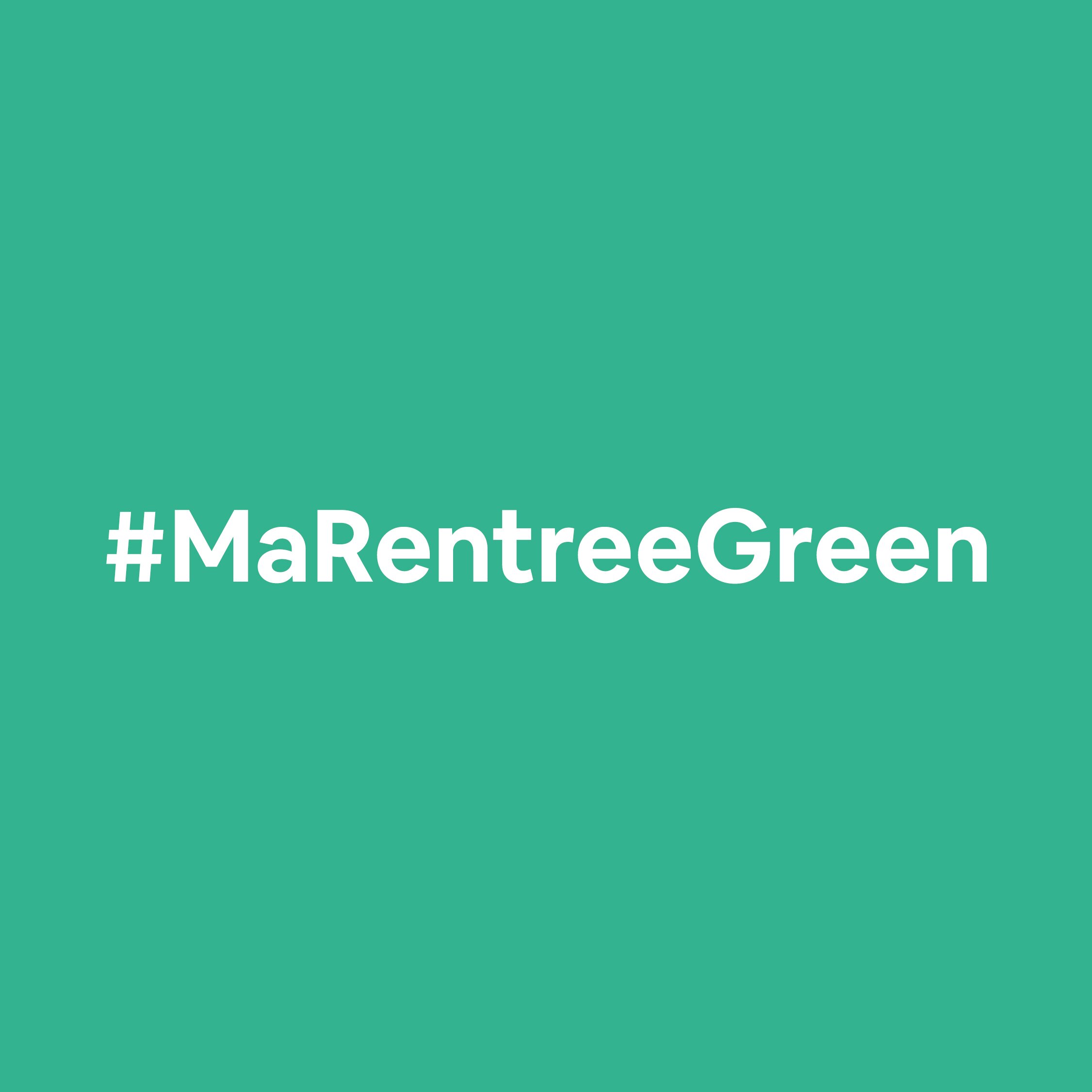 L'équipe Hamac fait sa rentrée Green !