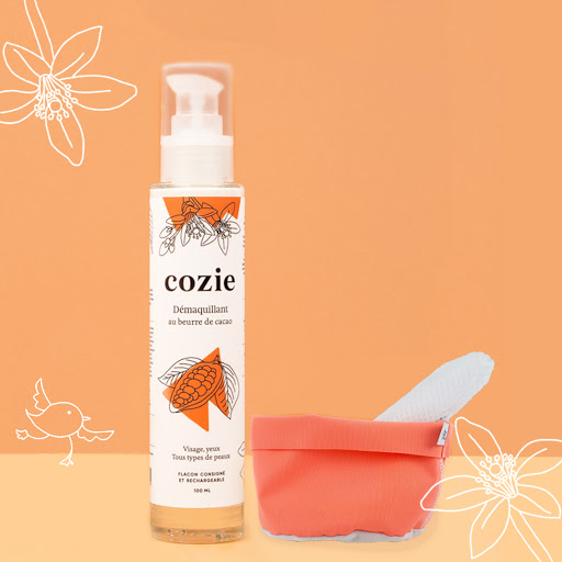 Cozie, la cosmétique naturelle et consignée