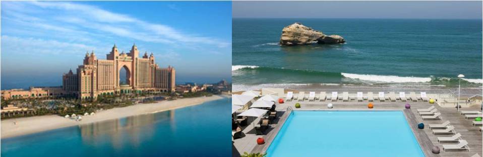 De Biarritz à Dubaï, quel est le point commun entre ces deux magnifiques hôtels?
