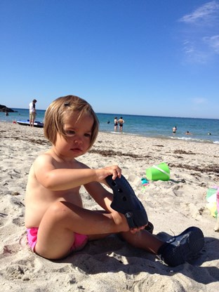 Bébés à la plage