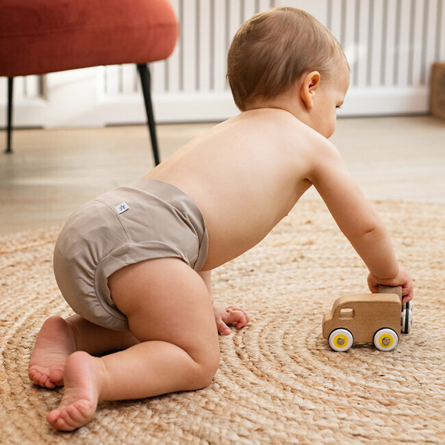 Culotte en laine anti fuites pour couches lavables bébé (France)