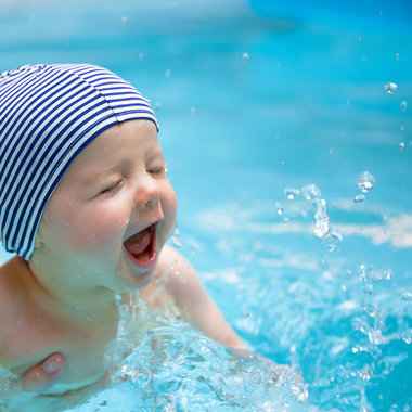 Bonnet de bain bébé - Marin Mousse