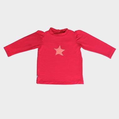 T-Shirt anti-UV Enfant - Framboise