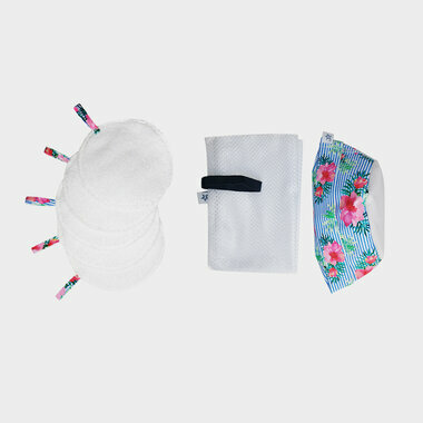 Kit de lingettes démaquillantes - Pimprenelle