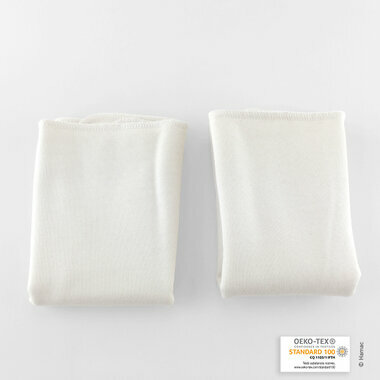 2 absorbants lavables en Coton Biologique pour taille L