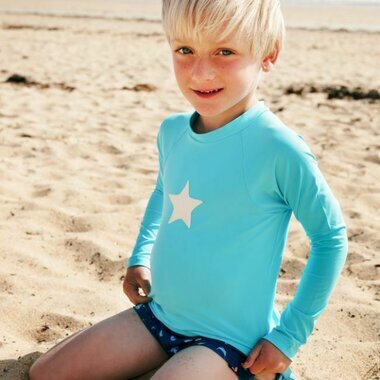 Combi T-Shirt UV Paradisio + Boxer de bain Kite-Cerf