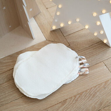 Grandes lingettes lavables (x5) - Holly