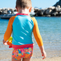 Couche boxer de bain