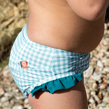 Couche-culotte de bain enfilable - Menthe
