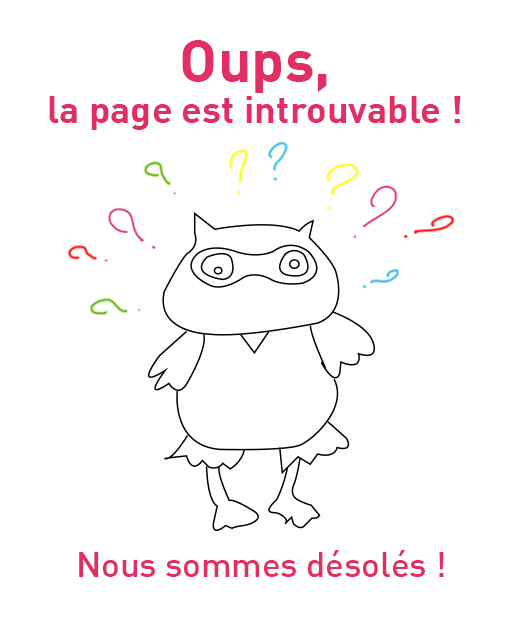 dessin hibou Hamac page introuvable